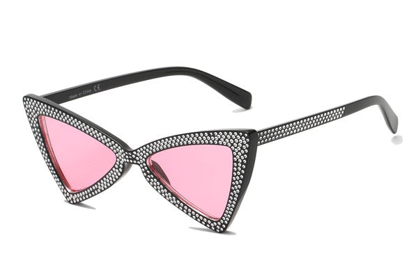 Women Cat Eye Triangle Sunglasses