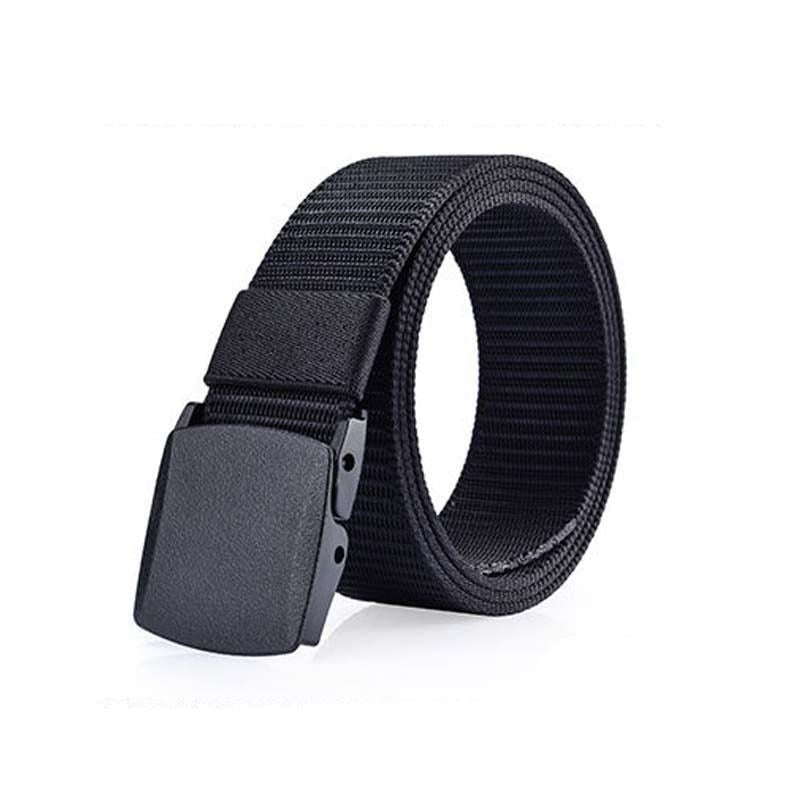 Nylon tactical non-metallic outdoor sports belt