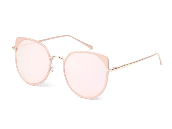 Women Round Cat Eye Fashion Sunglasses