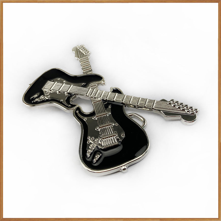 Guitar belt buckle