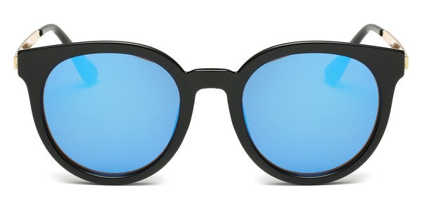 Gafas de sol redondas de moda para mujer