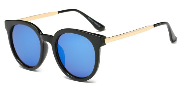 Gafas de sol redondas de moda para mujer