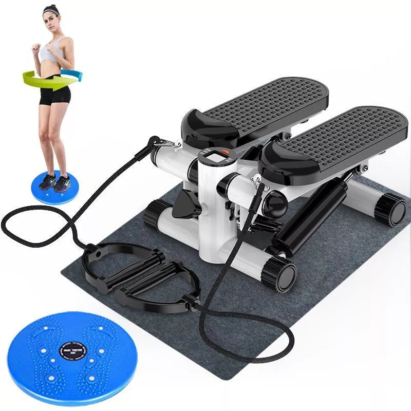 Indoor Mini Hydraulic Stepping Machine With Resistance Bands