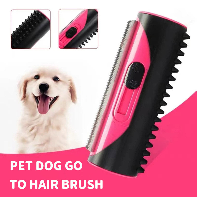 Brosse pour chien et chat - Brosse de nettoyage pour poils d'animaux - Brosse de nettoyage pour poils de chat - Brosse de nettoyage pour tapis et canapé - Brosse multifonctionnelle pour poils d'animaux