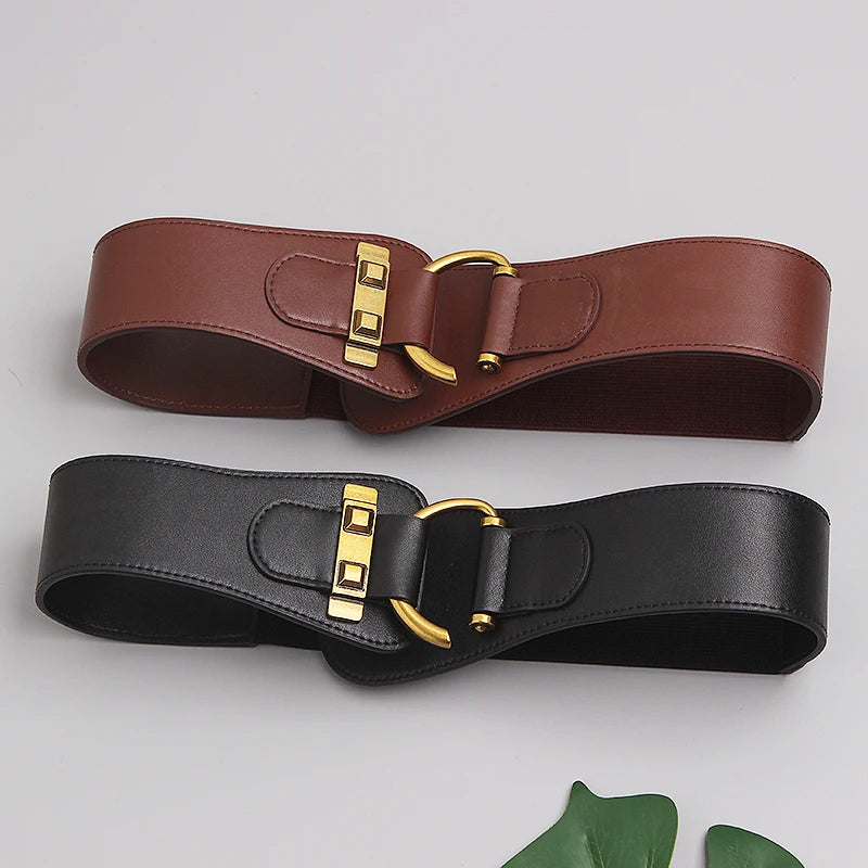 Genuine Leather Corset Belt