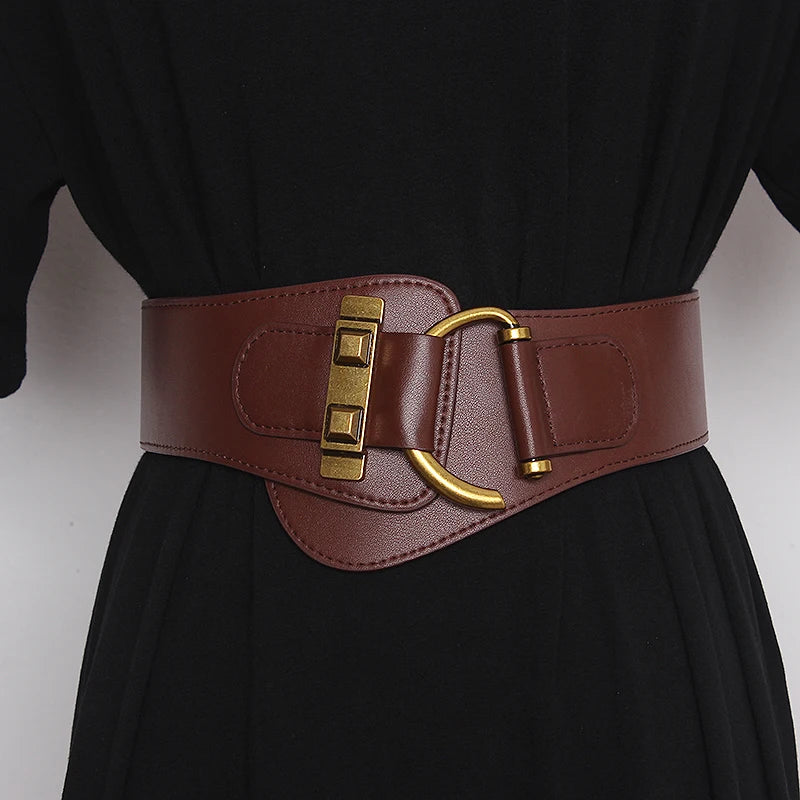 Genuine Leather Corset Belt