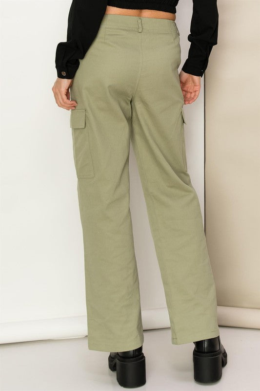 Pantalones cargo de cintura alta Weekend Chiller