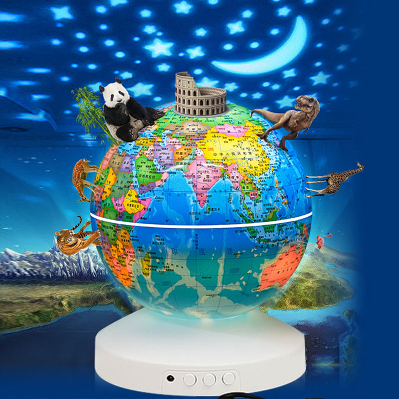 AR Globe Star Projection Lamp Bedroom Starry Atmosphere Lamp Children's Early Education Star Lamp