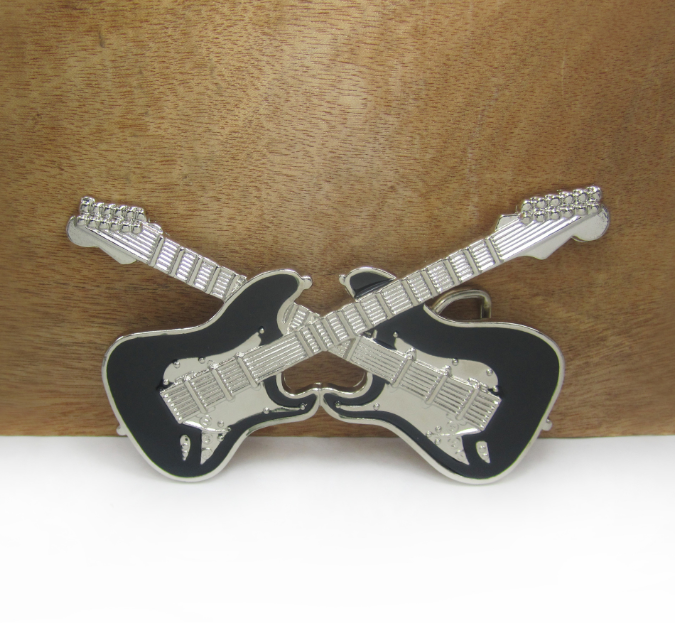 Guitar belt buckle