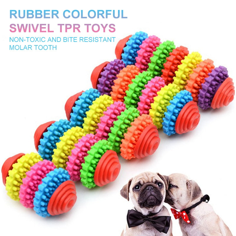 Durable Health Gear Gums Teething Teeth Rubber Pet Dog Cat Toys Pet Dental Puppy Dog Chew Toys for Small Large Dogs Pet Supplies