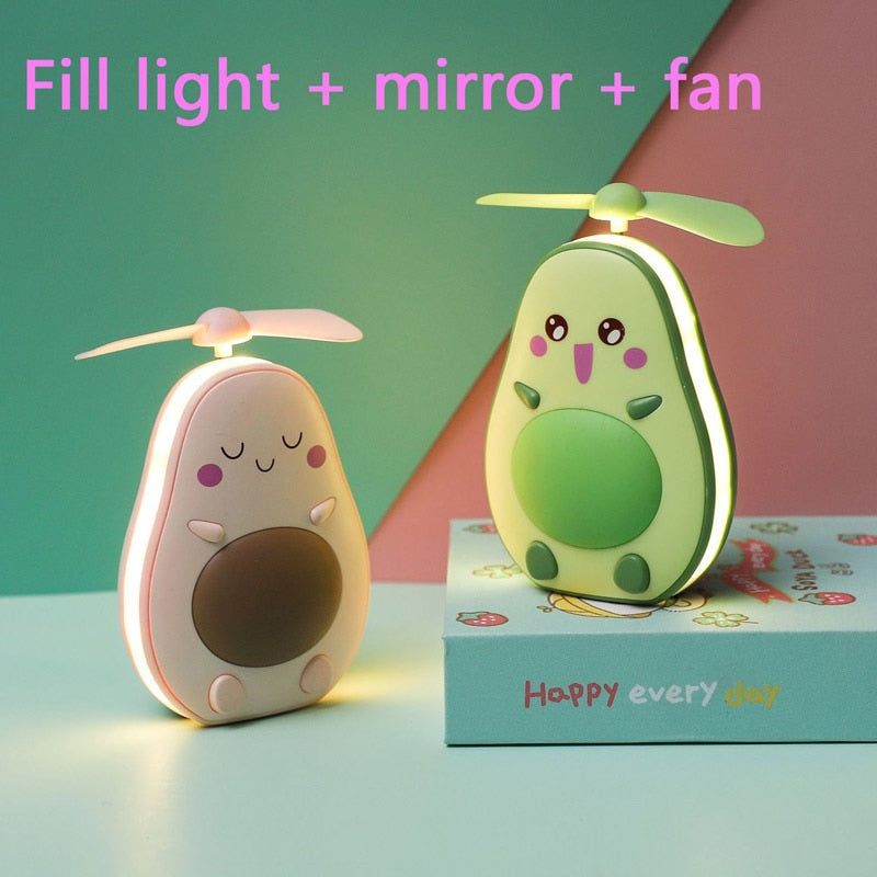 Avocado small usb rechargeable lamp