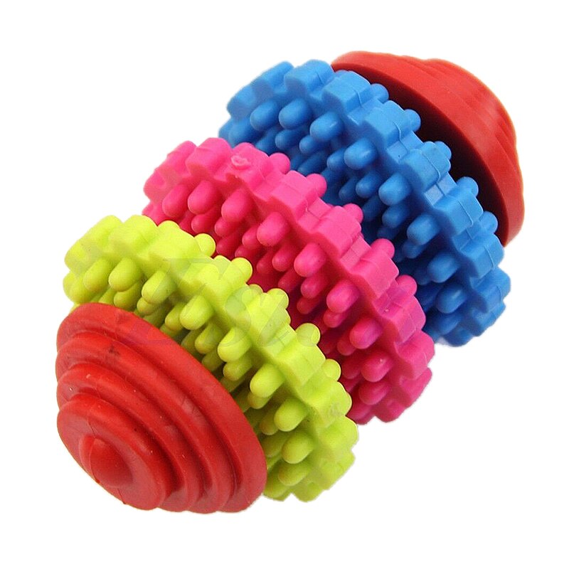 Durable Health Gear Gums Teething Teeth Rubber Pet Dog Cat Toys Pet Dental Puppy Dog Chew Toys for Small Large Dogs Pet Supplies