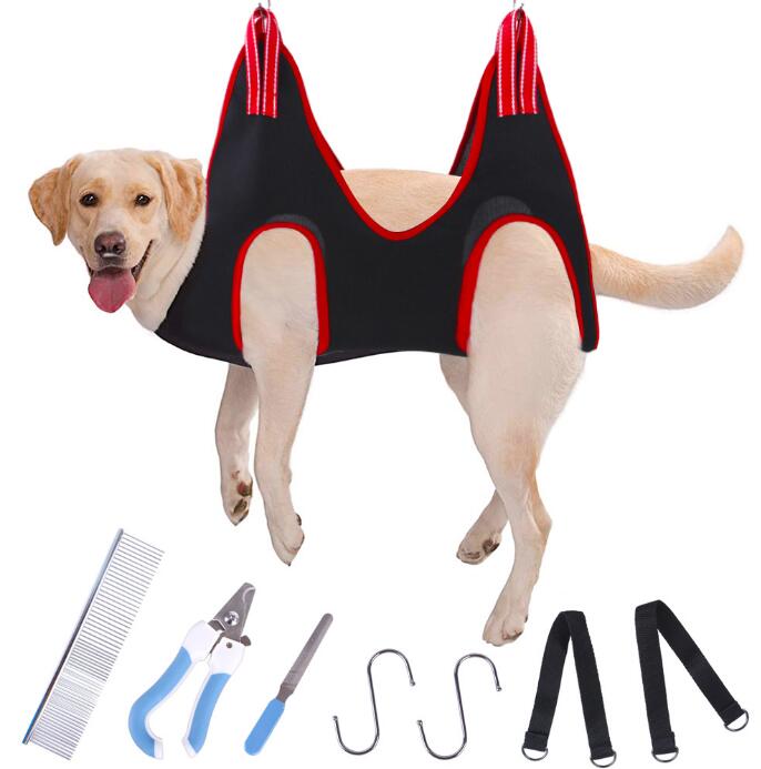 Hamac de toilettage pour animaux de compagnie Chats et chiens Coupe des ongles Chats et chiens de petite et moyenne taille Fournitures pour animaux de compagnie 