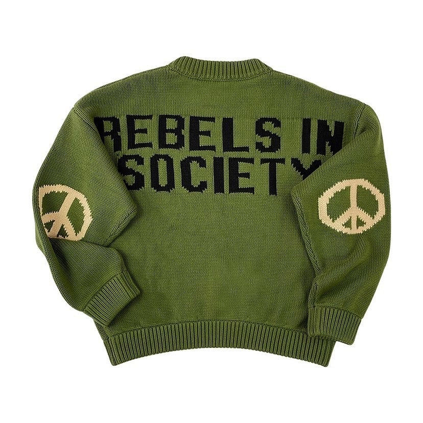 Rebels in Society Unisex Oversize Round Neck