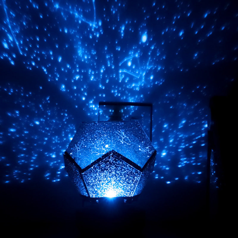 Rotate And Play Starry Sky Projection Lamp Star Romantic Starry Sky Lamp Children's Sleep Night Lamp