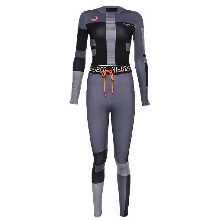 Ensemble de yoga automne hiver survêtement taille haute leggings ensembles costume de sport femmes vêtements de sport vêtements de fitness ensemble 2 pièces femmes 