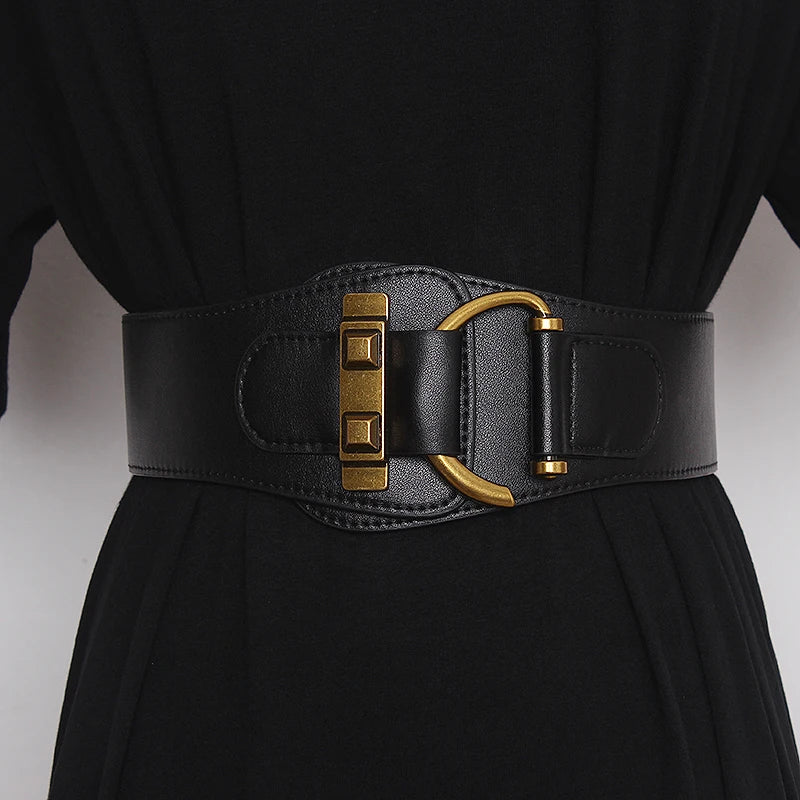 Genuine Leather Corset Belt