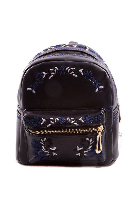 EMBROIDED BACKPACK