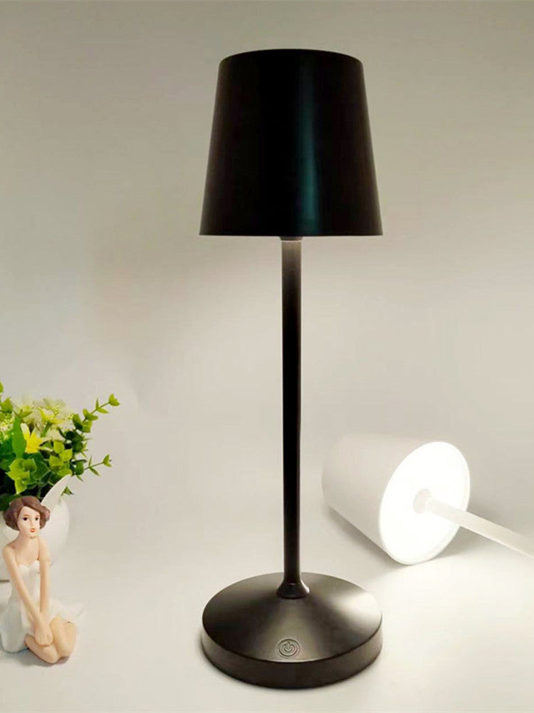 Creative Rechargeable Eye Protection Table Lamp Study Bedroom Bedside Restaurant Bar Reading Desk Decorative Lamp