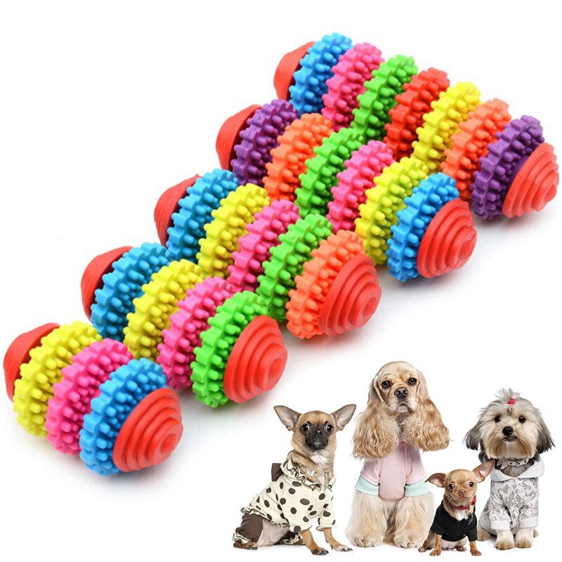 Durable Health Gear Gums Teething Teeth Rubber Pet Dog Cat Toys Pet Dental Puppy Dog Chew Toys for Small Large Dogs Pet Supplies