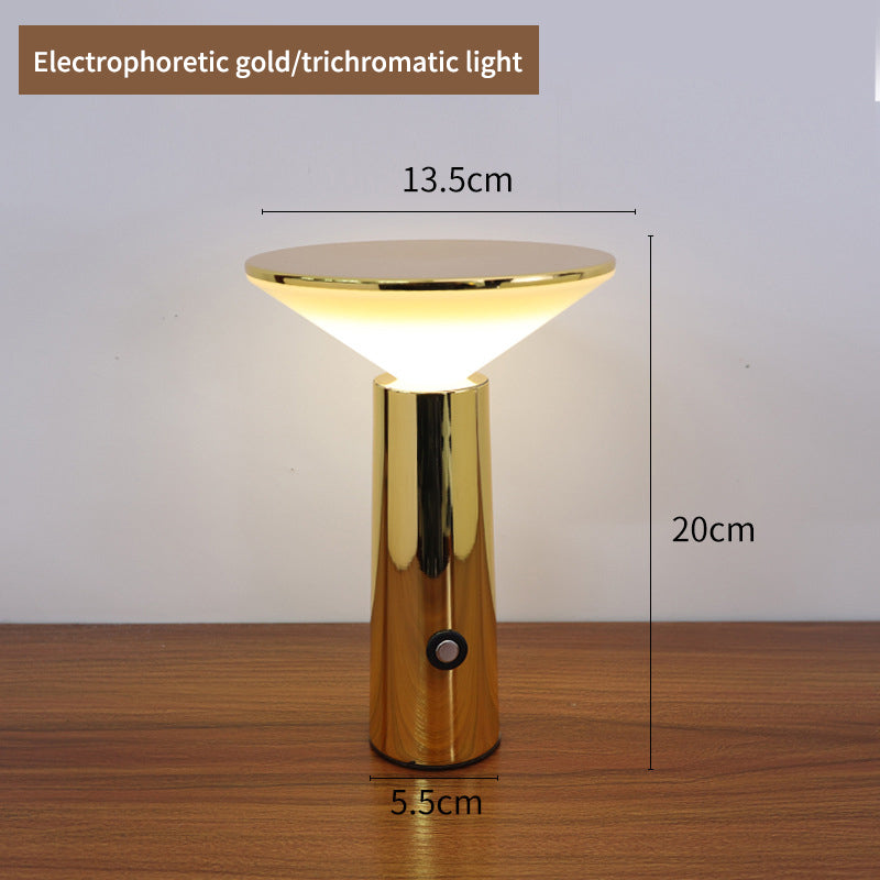 Lampe de bureau rechargeable Type de lampe de bureau LED créative Lampe de bureau à barre tactile rechargeable USB