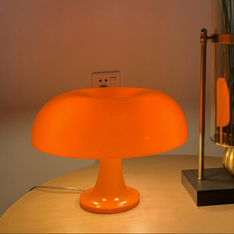 USB Danish Mushroom Table Lamp Simple Living Room Bedroom Bedhead Model Room Decorative Lamp