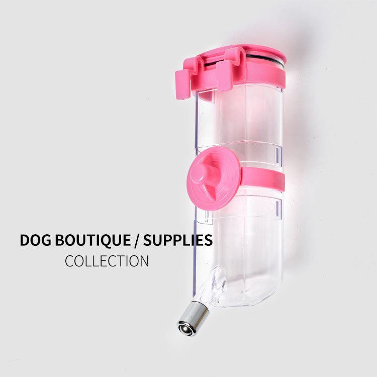 Pet Waterer Dog Feeder Automatic Waterer Hanging Kettle Dog Supplies