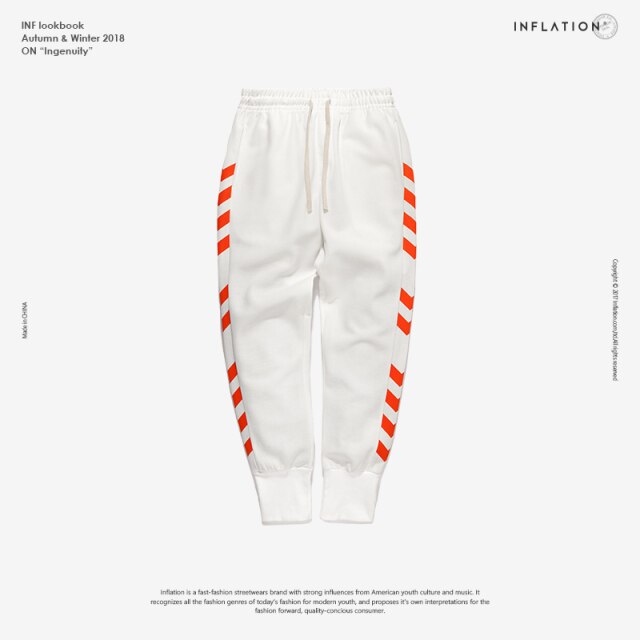 INFLATION  Male Streetwear Track Pants