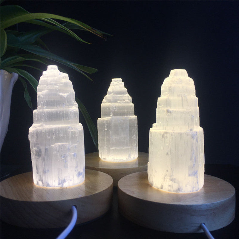 Natural Tower Lamp