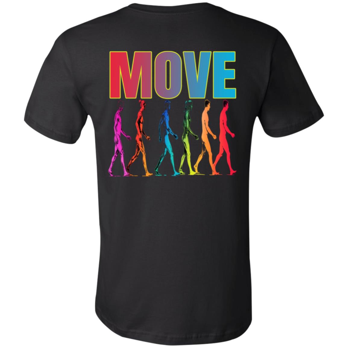 T-shirt à manches courtes unisexe Qreatrz Fitness Move