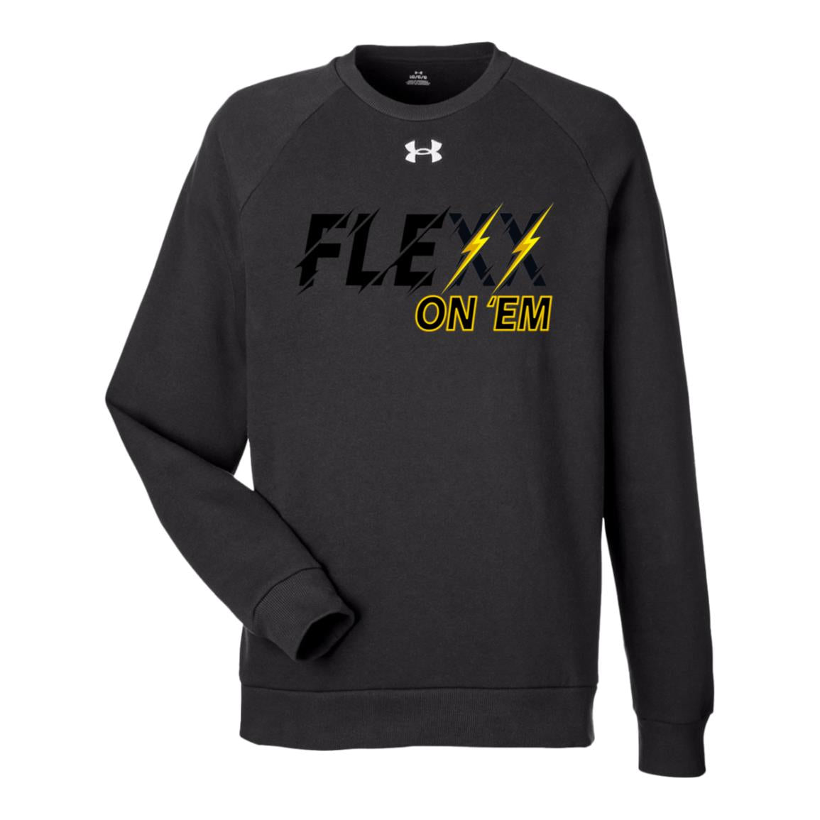 Sweat-shirt en polaire Rival pour homme Under Armour FLEXX ON EM