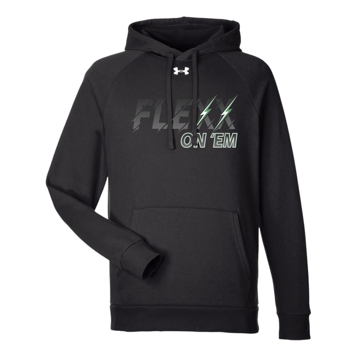 Sweat à capuche en polaire Rival pour homme Under Armour FLEXX ON EM