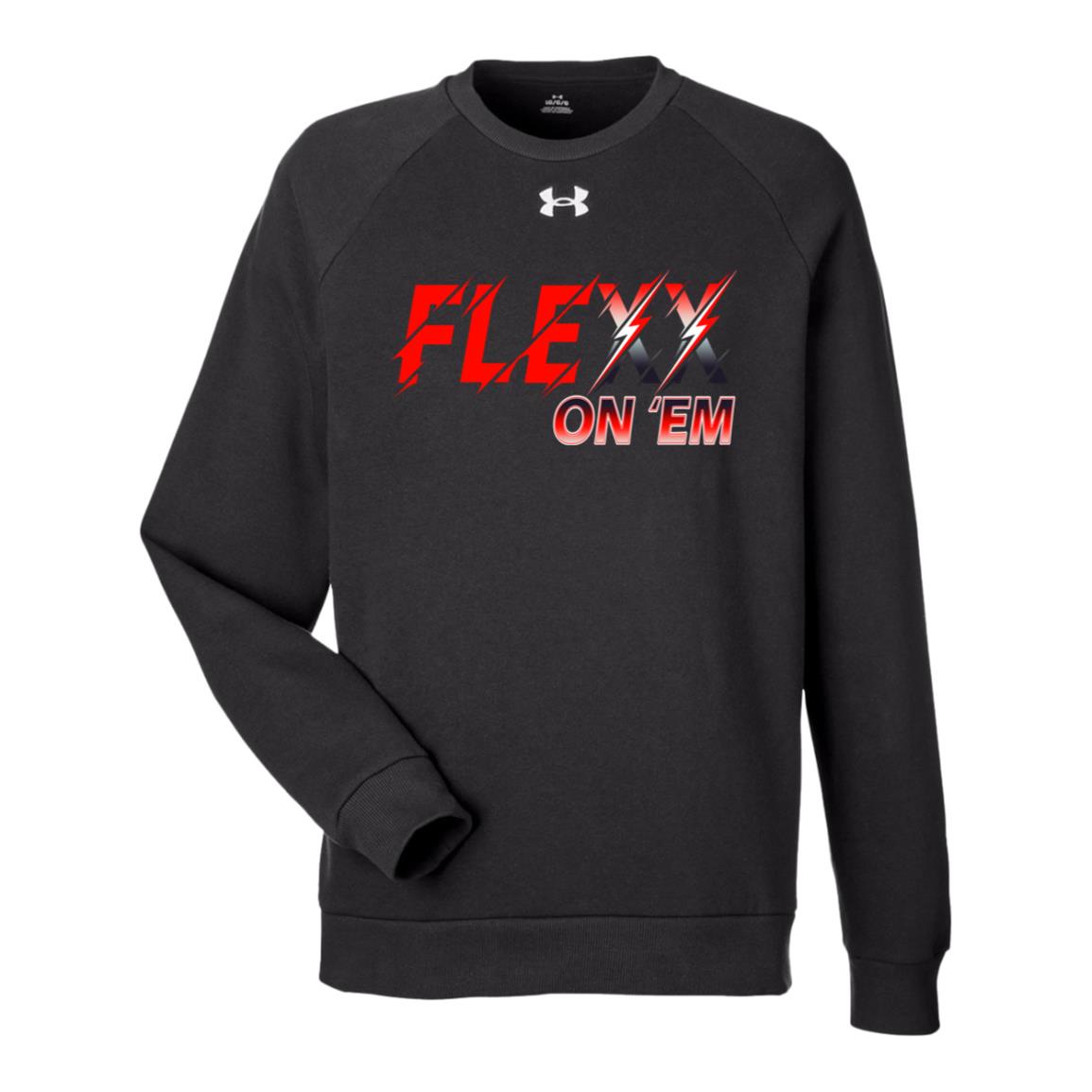 Sweat-shirt en polaire Rival pour homme Under Armour FLEXX ON EM