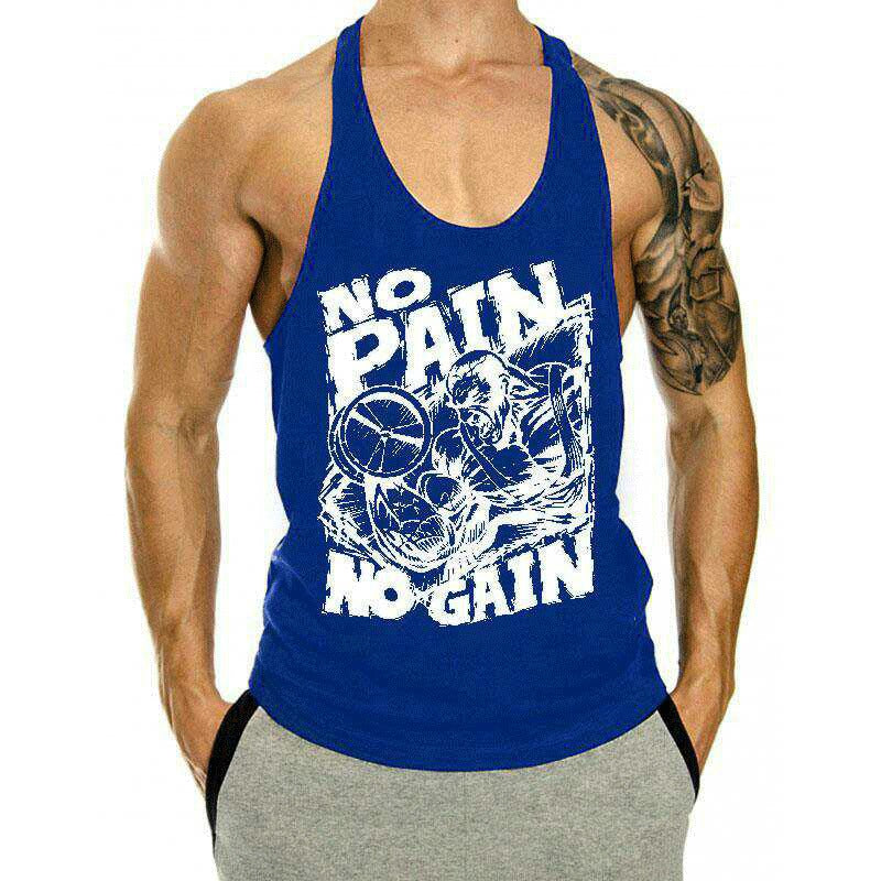 Camiseta sin mangas de fitness sin dolor Qreatrz