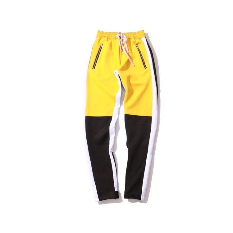 Color Block Patchwork Sweatpants