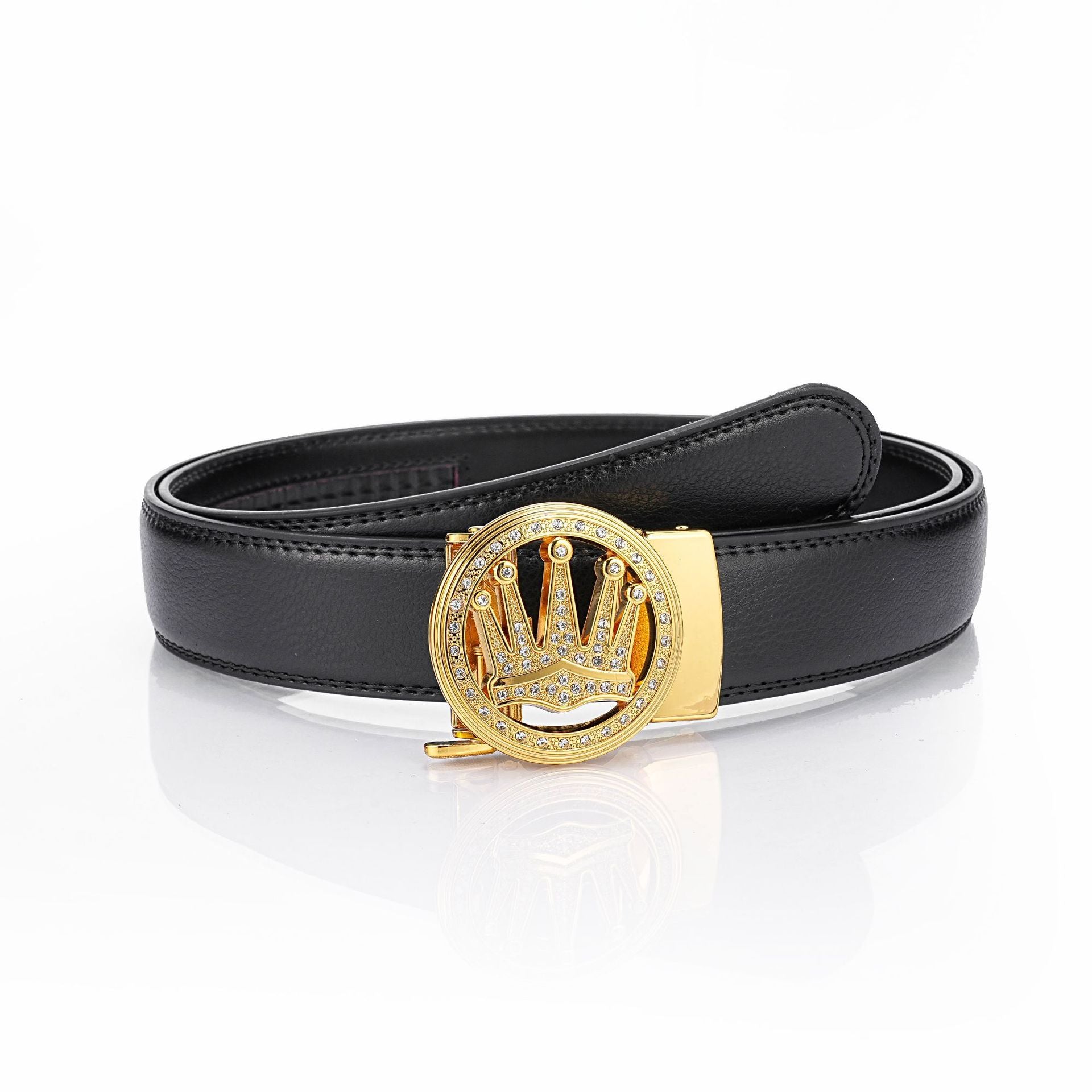 Ceinture à boucle automatique pour homme