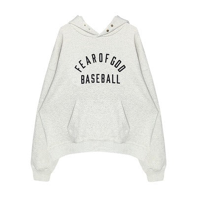 Unisex FOG Season 7 Main Line BASEBALL Letter Hoodie