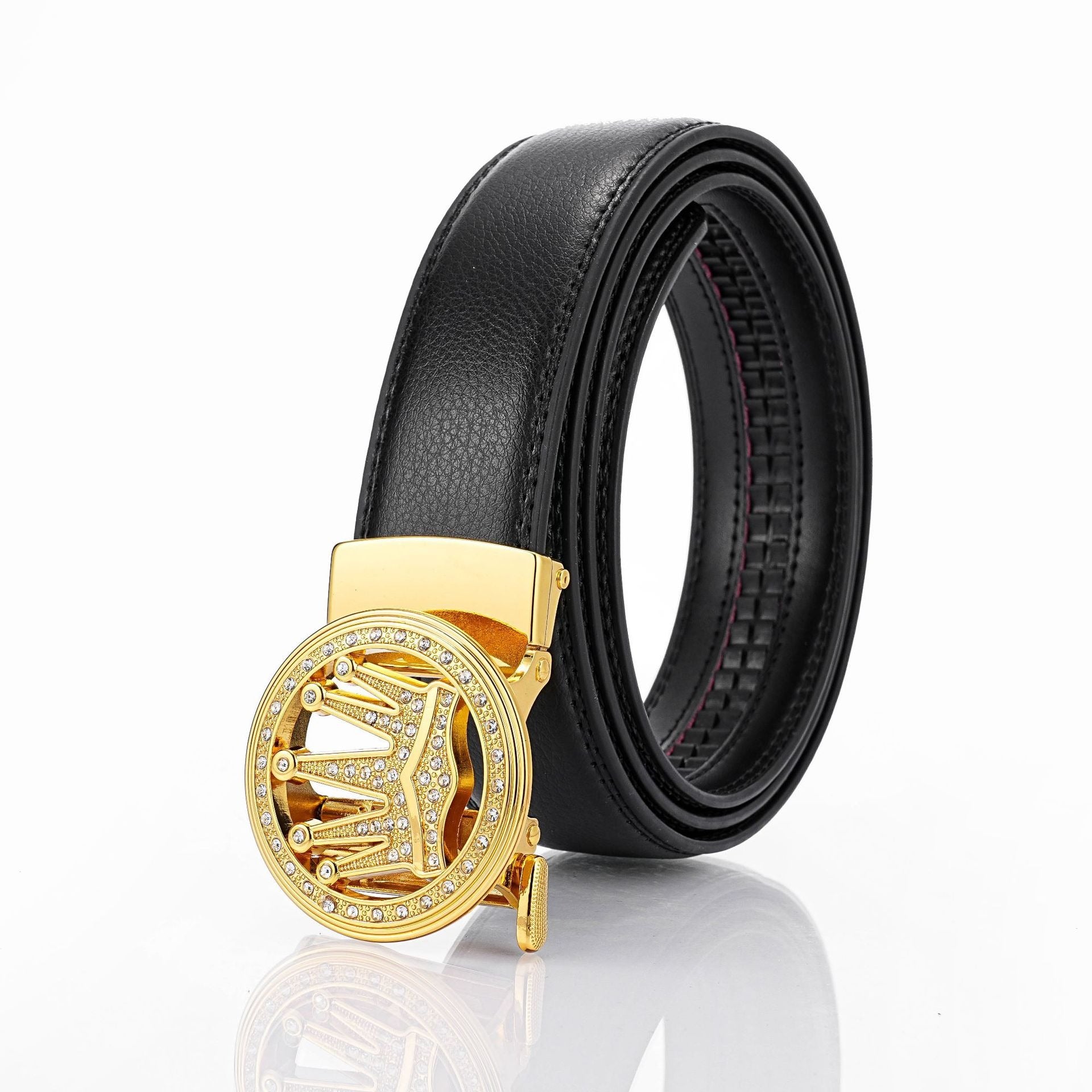 Ceinture à boucle automatique pour homme