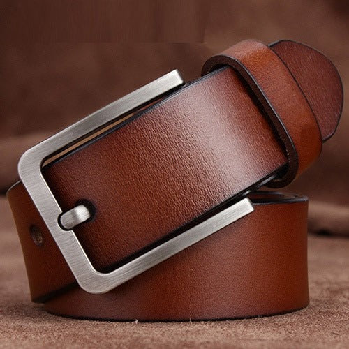 Genuine leather belt