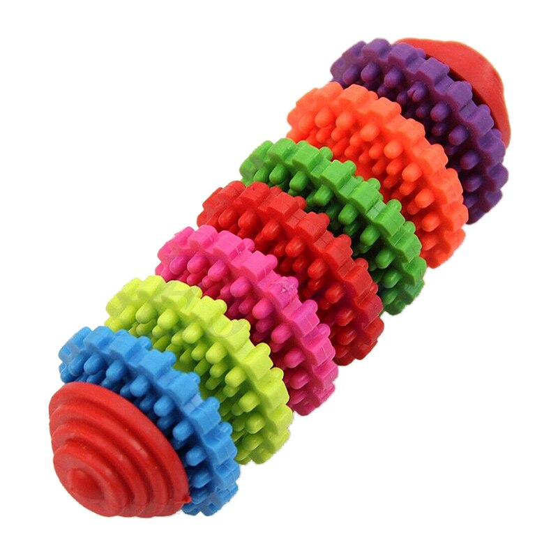 Durable Health Gear Gums Teething Teeth Rubber Pet Dog Cat Toys Pet Dental Puppy Dog Chew Toys for Small Large Dogs Pet Supplies