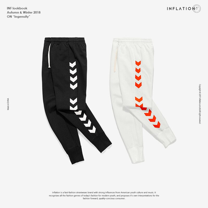 INFLATION  Male Streetwear Track Pants