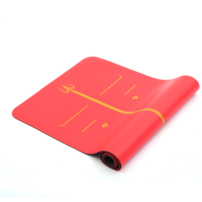 Natural rubber yoga mat PU professional non-slip yoga studio dedicated fitness mat male beginner yoga thickened