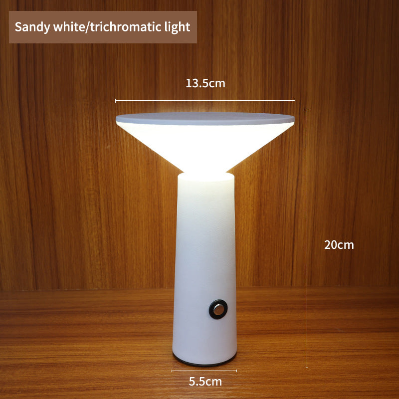 Lampe de bureau rechargeable Type de lampe de bureau LED créative Lampe de bureau à barre tactile rechargeable USB