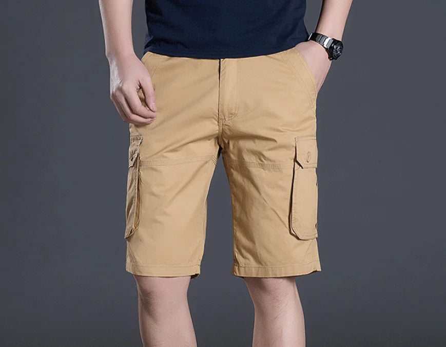 Mens 3/4 Cargo Shorts