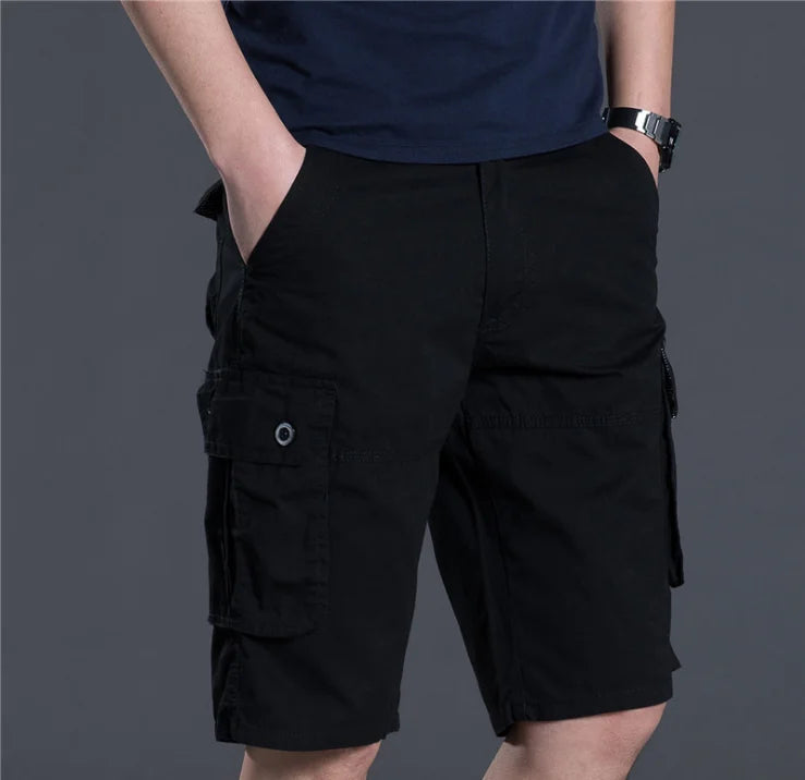 Mens 3/4 Cargo Shorts