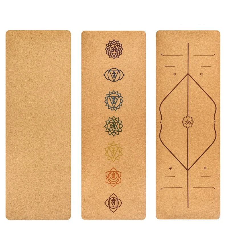 Natural Cork TPE Yoga Mat