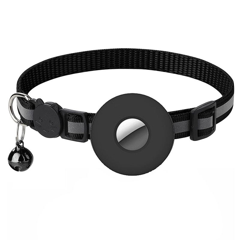 Airtag Cat Collar Airtag Pet Collar With Bell Airtag Reflective Collar - Qreatrz Fashion and Design LLC