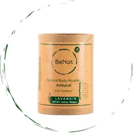 All - Natural Body Powder. Eco - Friendly. - Qreatrz Fashion and Design LLC