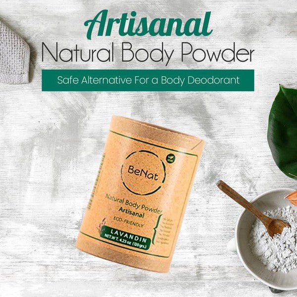 All - Natural Body Powder. Eco - Friendly. - Qreatrz Fashion and Design LLC