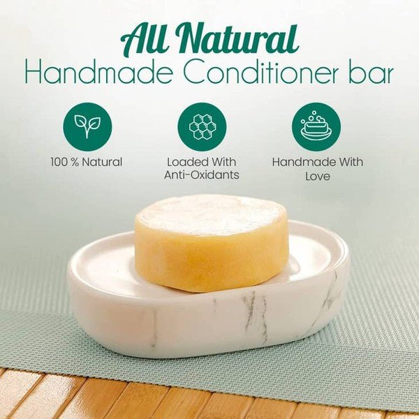 All - Natural Conditioner Bar. Eco - Friendly. - Qreatrz Fashion and Design LLC